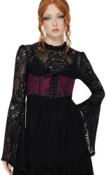 KILLSTAR Corset dama KILLSTAR - Arden - Plum - KSRA013890