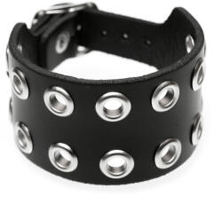 Black & Metal Brățară Inel - Argint - BWZ-695