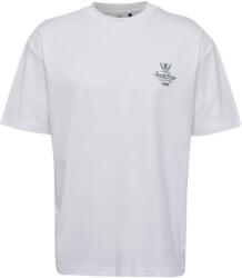 Hummel Póló Hummel Club Loose fehér|zöld