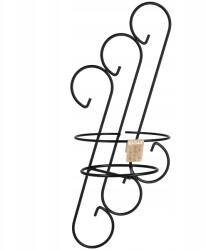 Kadax Falra Akasztható Virágágyás Fém Fali Loft Virág Növények Kaspók (K1393)