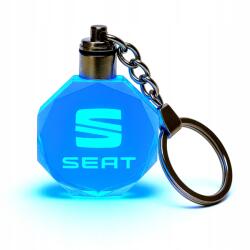 BartPart Stílusos Seat Led kulcstartó, 7 színben, megvilágított Ajándéknak is tökéletes