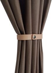 ESTAdeco Bőr Zsinór Kötőfogó függönyökhöz, drapériákhoz, Naturális (UCHWYT DO ZASŁON SKÓRZANY NATURAL)