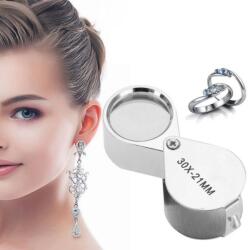  Hordozható 30X-OS Összecsukható Zsebnagyító Ékszerek Ellenőrzéséhez (72947954)