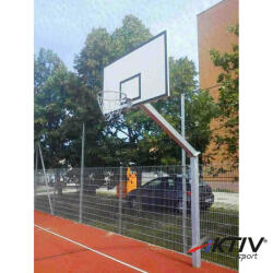 Aktivsport TT Kosárállvány lebetonozható Aktivsport 165 cm benyúlás, 1 oszlopos (1154H)