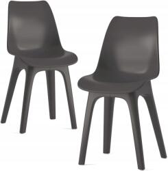  Eolo kerti székek, időjárásálló, 2 darabos szett, stílusos (37257)