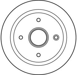 TRW Fékdob. Opel Corsa C -abs