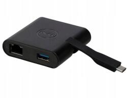 Dell Adapter DA200 Usb-c To Hdmi Usb-c VGA/D-sub RJ-45 Usb Állomás (Dell DA200 USB-C DMT1 HDMI USB 3.0 LAN)
