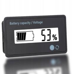 12V-84V Akkumulátor Töltöttség Jelző LCD Kijelzővel (RTBWA6322)
