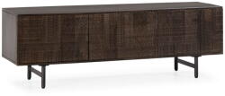 MOME Тъмнокафява маса за телевизор от масивно манго 145x48x40 cm Kalai - MOME (19505)