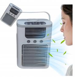  Légkondicionáló Ventilátor 3az1ben Mini Asztali Klíma Párásítóval (Wentylator Chlodzacy Powietrze 3w1)