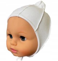  Bébi sapka Krasnal fehér 62cm (MIXCZAPECZKANIE/9)