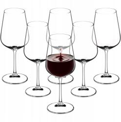 Kadax Vörösboros Poharak Szett 6 Db 450ML (20988)