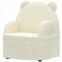  Gyerek fotel maci formájú, bézs színű, puha (310-075V80BG)