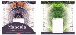 TopTimer Naptár, fali, mágneses, kétheti, TOPTIMER, mandala (26T9000-05A) - fodicoaruhaz