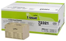 Celtex E-Tissue V2 hajtogatott kéztörlő, 2 réteg, 21, 5x21cm, 15x200ap/karton - klin