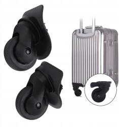 2 Db Forgó Kerék Kerekesszékhez Bőrönd Táska Alkatrész Fekete (2718210125611)