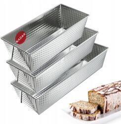 Kadax Tepsi Kenyérsütő Forma Tészta Tepsi Szett XXL 3db-os (K8585)