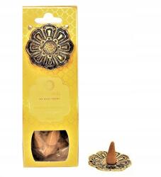 Song of India Füstölő 20 kúpos fém talppal Tubarózsa & Jázmin (áfa) (6818)