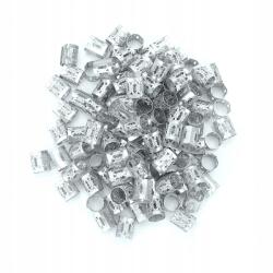 Hajbiszuk, Gyűrűk Fonatokhoz, Díszek 100 Darab (15655017003)