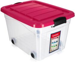 Kadax Játéktároló Nagy Doboz Gurulós Láda Műanyag Nagy 40L (K3565)