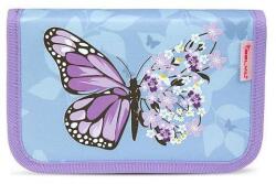 Belmil kihajtható tolltartó - Purple Blue Butterfly (BL33572145L)