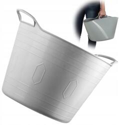 Kadax Kosár Flexibilis Szennyestartó Univerzális Medence Kerek 26L Szürke (K9502_1)