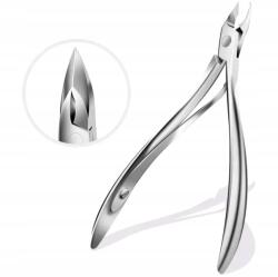 Bestselection Fogó 5.5 mm Professzionális Bőrfeltoló Olló Pedikűrhöz, Porfestett Acél, Precíziós (cążki profesjonalne do skórek cęgi ostre pro)