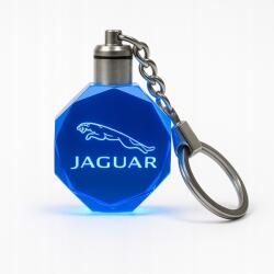  Stílusos Jaguar Led kulcstartó, 7 színben, megvilágított Ajándéknak is tökéletes