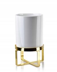 Mondex Virágtartó arany állványon Neva 22, 5 cm (HTYE8874)