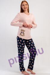 Vienetta Hosszúnadrágos flanel női pizsama (NPI7094 S)