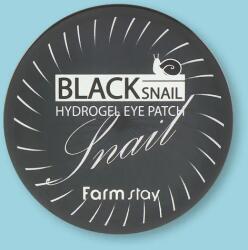 Farmstay Plasturi pentru ochi Black Snail Hydrogel Eye Patch - 90 g / 60 buc Masca de fata