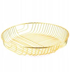 Tadar Gyümölcskosár arany Belhom Gold kosár 30 cm (422550)