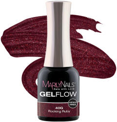 MarilyNails - HEMA FREE - GELFLOW - három fázisú gél lakk - 40G - 7ml