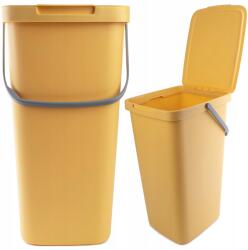 Kadax Szemetes Kuka Hulladékgyűjtő Fedővel 25L Szelektív Hulladékgyűjtő Vödör (K9731)