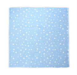 Lorelli Muszlin takaró 80x80 cm - Aquatic With Stars - aprotalpak