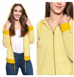 Mustang Bridget H Női Cipzáras Pulóver Csíkos S (1009487 11729)