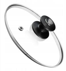 Kadax Üvegfedő 22 cm Serpenyő Fedő Univerzális Hőálló (K7878)