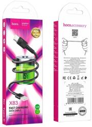 hoco. X83 USB-Type C adat- és töltőkábel 1m (fekete)