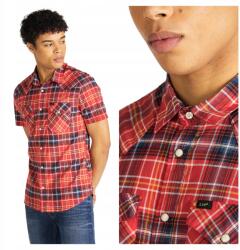 Lee Ss Western Férfi Ing Anyag Kockás M (L640DKNH)