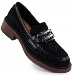 D&A Lordsy D&a női bőr félcipő S. Barski Premium Collection MR52-176 37 (MR52-176 BLACK)