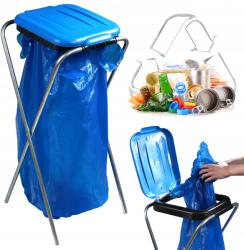 Kadax Kosár Szelektív Hulladékgyűjtő Állvány 1 Db 120L-ES Zsáktartó Állvány (K8257)