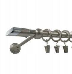 ESTAdeco Függönykarnis Szimpla Fém színes szatén mix végek 16 mm 180 cm (karnisz I 16mm MIX Satyna)