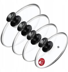 Kadax Üvegfedő Fedő Szett 20/24/26/28cm (K8402)