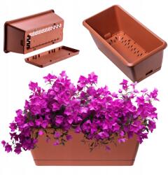 Kadax Erkélydoboz 40cm Virágtartó Állvány Erkély Virágágyás (K8035)