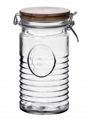 Mondex Üveg befőttesüveg fedővel 1, 05 L Basic Kitchen (HTID7611)