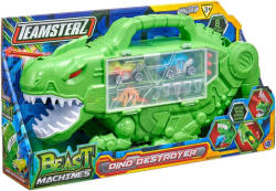 HTI Beast Machines Dino Destroyer Játékkészlet 2db kisautóval + 2 Dínó figurával