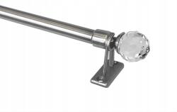 Imperia Deco Mini Függönyrúd Zazdrostka 120-200 Nikkel Crystal (MINI KARNISZ 120-200 NIKIEL CRYSTAL)