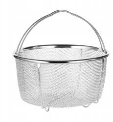  Szűrőkosár Acél Sütőkosár Hasábburgonyához Halakhoz Sűrű Szövésű Fogantyúkkal Edényhez 20cm (K1TD9537)