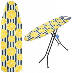 Kadax Deszkahuzat Vasalóalátét Felhúzható 126x45 cm Citrom (K9568)