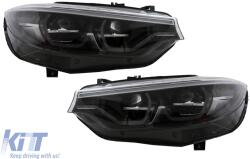 KITT LED Headlights suitable for BMW 4 Series F32 F33 F36 (2013-2019) Conversion from HID to LED (HLBMF32NLB)